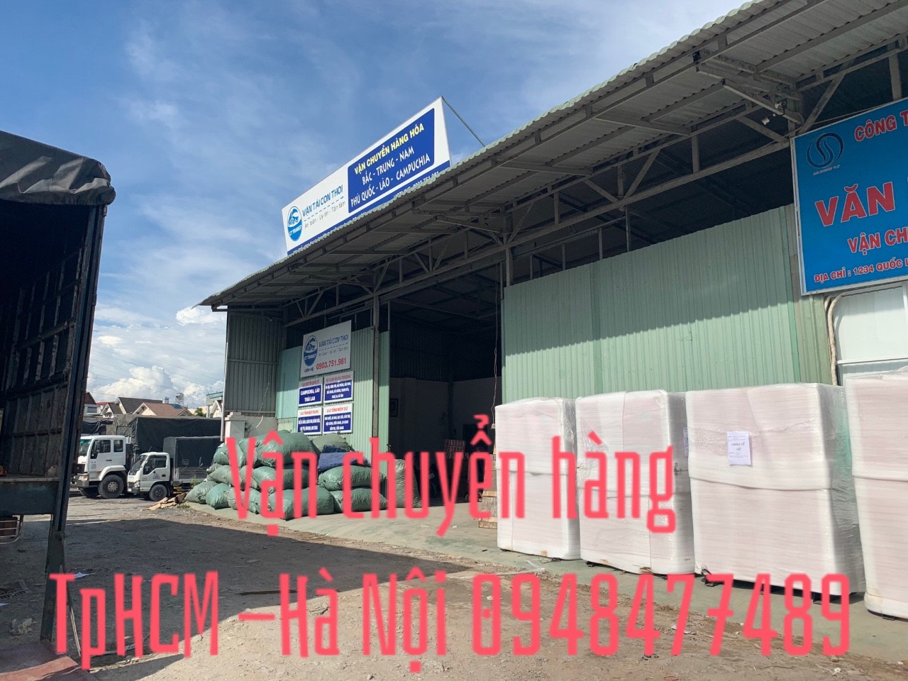 Chành xe gửi hàng TP HCM đi Hà Nội